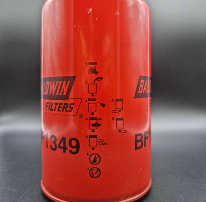 Baldwin - Fuel Water Separator Spin-On With Drain - Bf1349