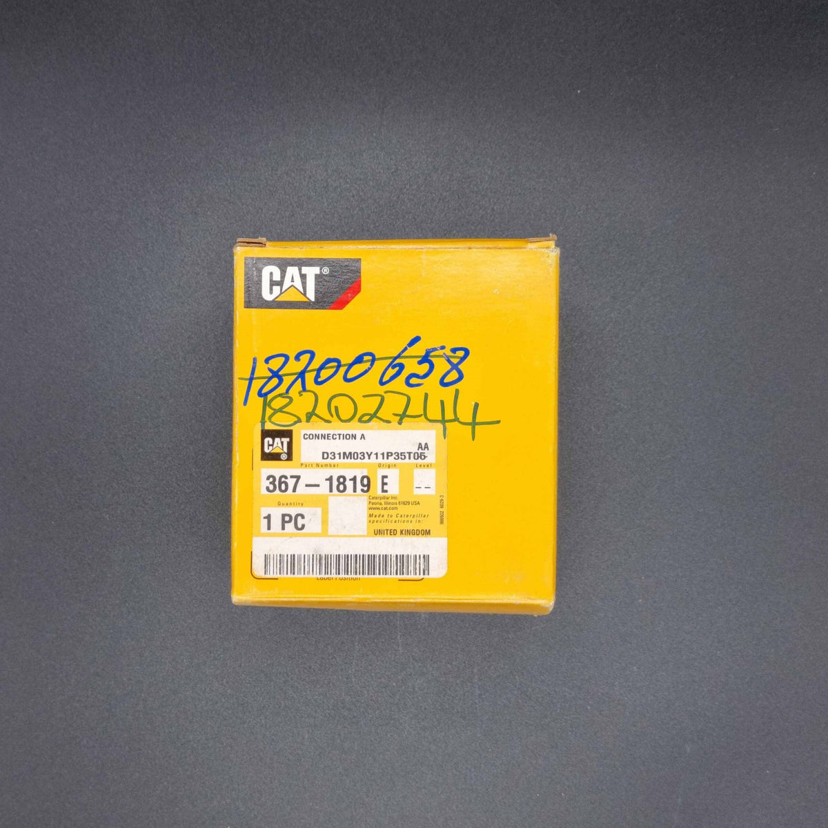 Cat - Connection A - 367-1819
