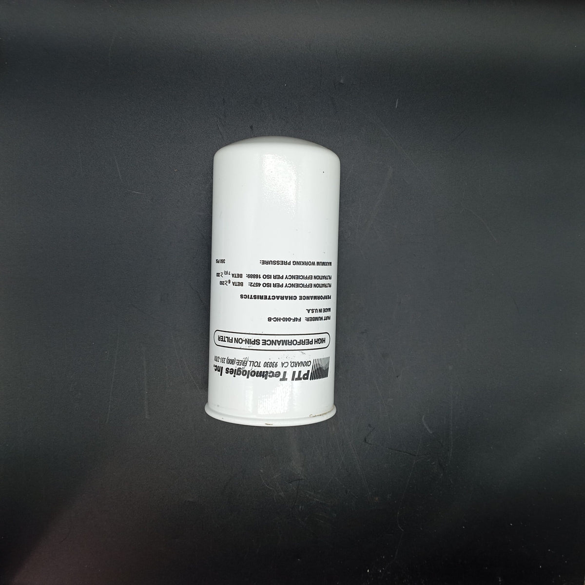 Pti Technologies - Filter - F4F-040-Hc-B