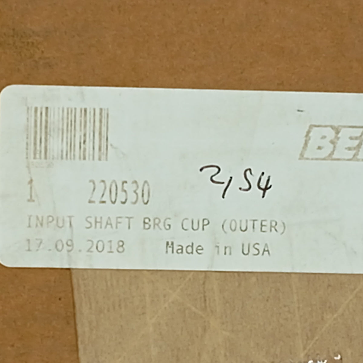 Bell - Bearing Cup (Shaft Outer) - 220530