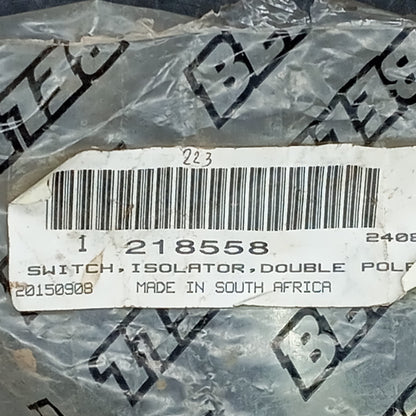 Bell - Switch Isolator - 218558