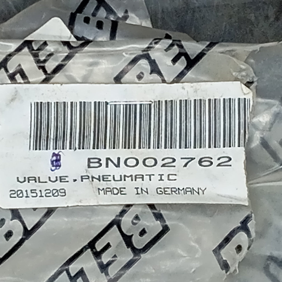 Bell - Valve-Pneumatic - Bn002762