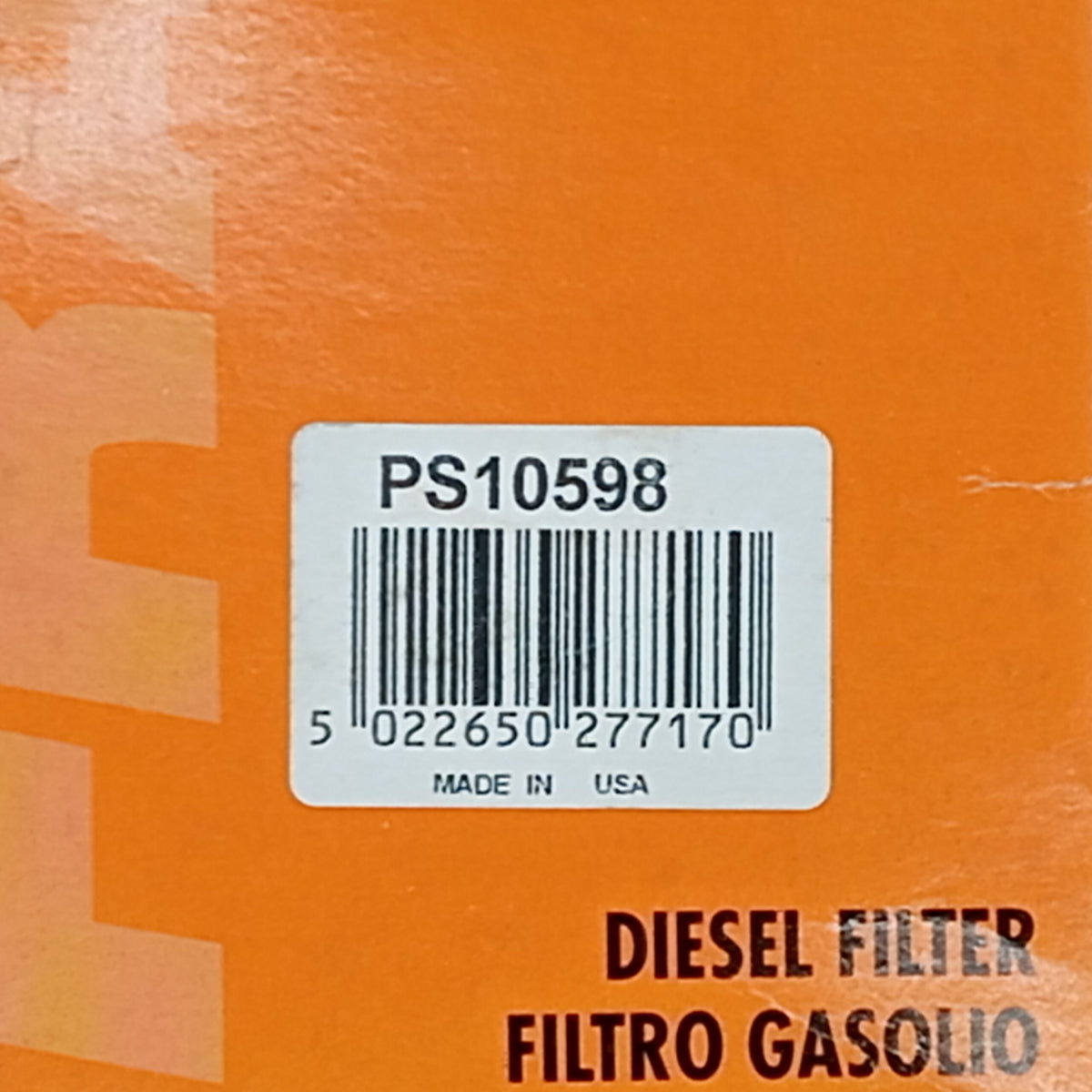 Fram - Diesel Filter - Ps10598