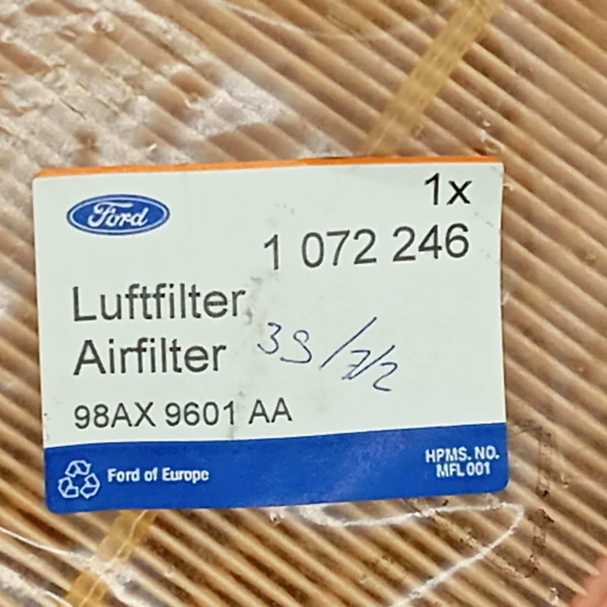 Ford - Air Filter - 1072246