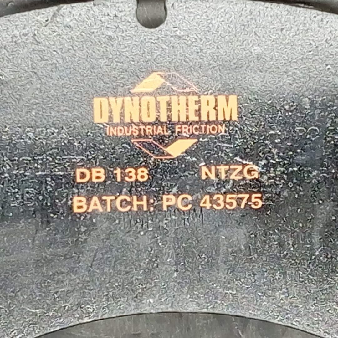 Dynootherm - Brake Pads - Db138Ntg/Pc38540