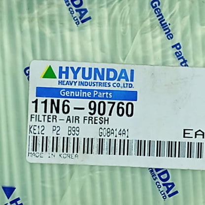 Hyundai – Fresh Air Filter – 11N6-90760