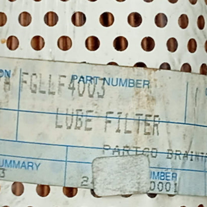 Partco - Lube Filter - Fgllf4003