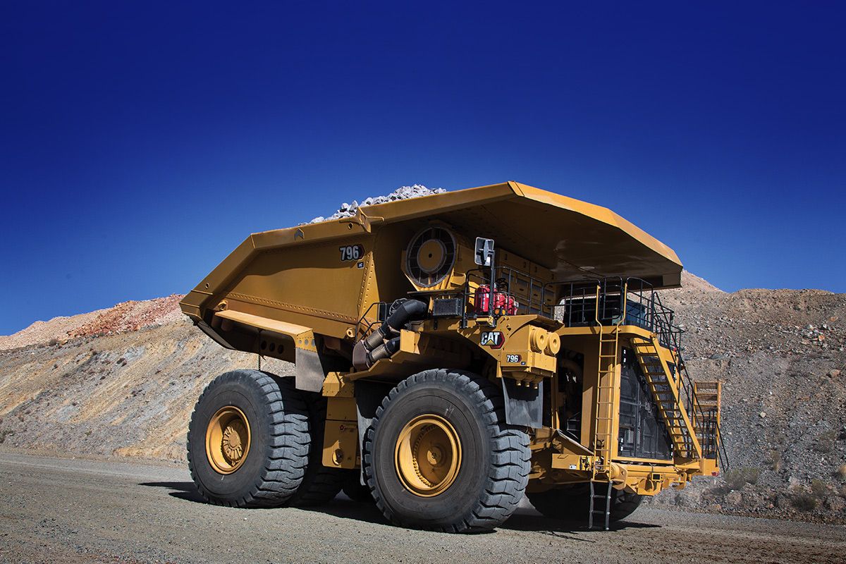 Caterpillar 796 AC off-highway truck