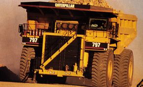 Caterpillar 797 mining truck
