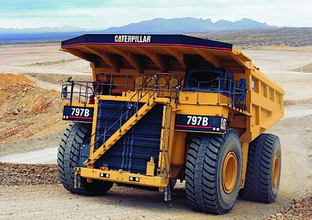 Caterpillar 797B mining truck